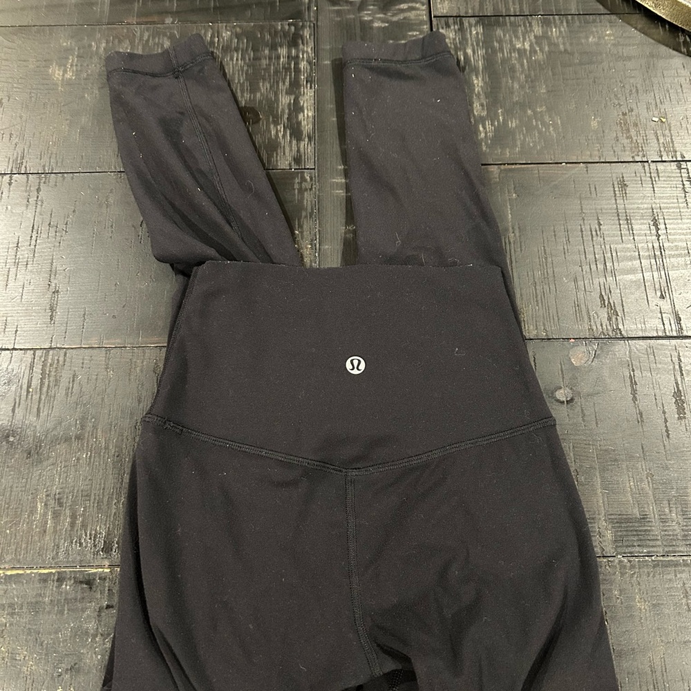 lululemon Align High Rise 28 inch Black Women's Pants